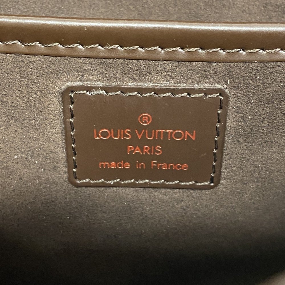 Louis Vuitton Clutch Bag Damier Saint N51993 Ebene Men's - Picture 5 of 12